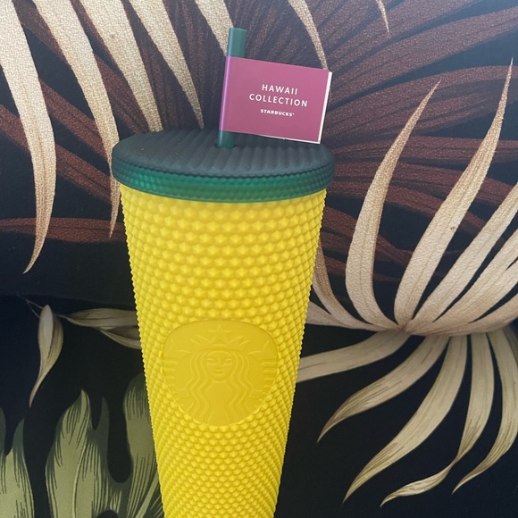 Hawaii Collection Starbucks Bling Studded Tumbler 24oz - Picture 3 of 5